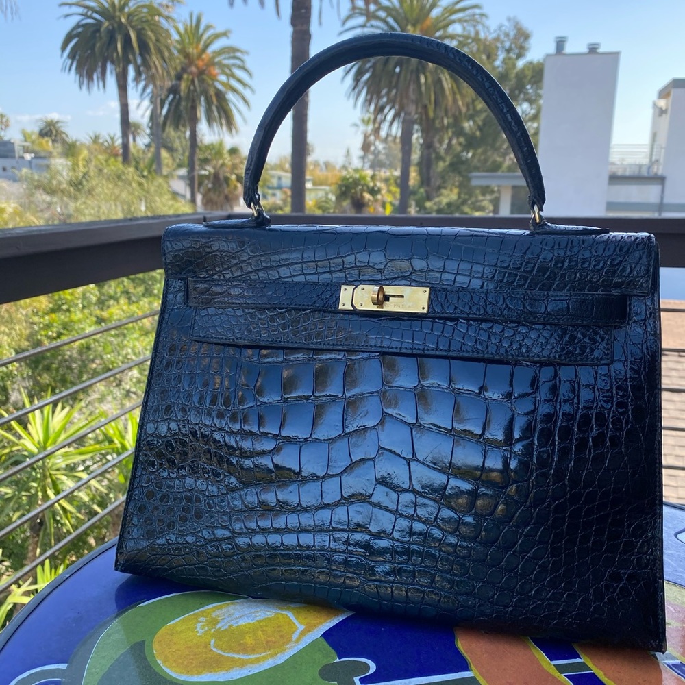 Hermès Kelly 35, Porous Crocodile